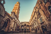 The Diocletian&#039;s Palace in Split